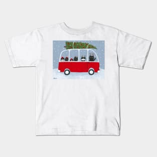 Bringing Home The Tree Kids T-Shirt